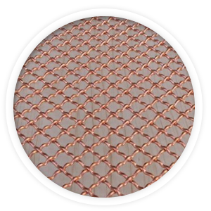 Copper Barbecue Grill Mesh