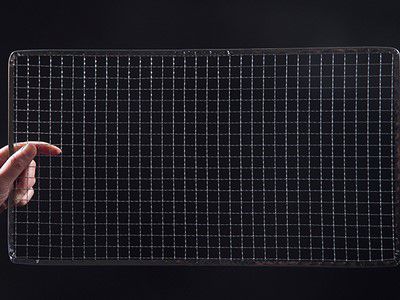 Galvanized Steel BBQ Grill Mesh (Disposable Charcoal Grill)