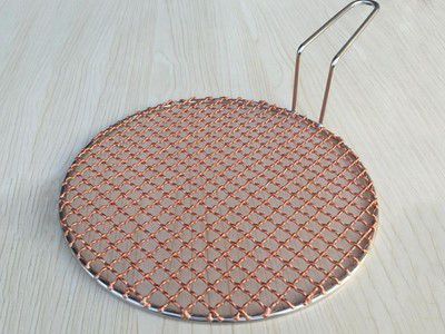 Copper Barbecue Grill Mesh